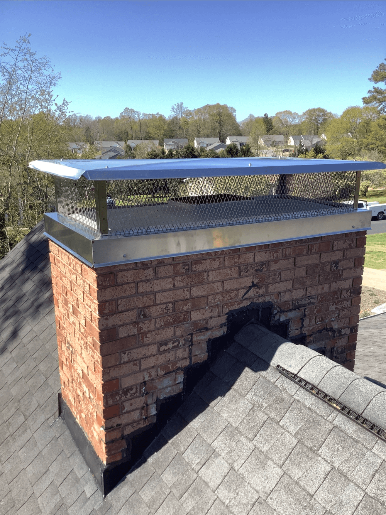 After Carolina Chimney Services have finished